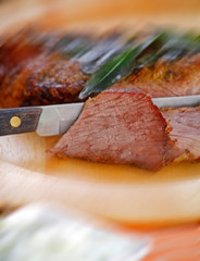 Asian Barbecue. Beef - Studio