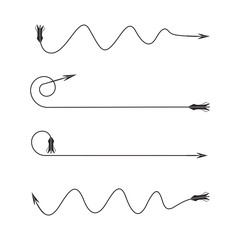 arrows and bows element set