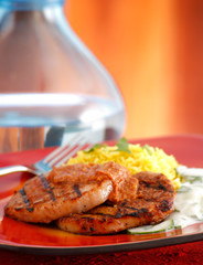 Asian Barbecue. Pork - Studio