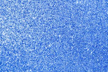 Fototapeta na wymiar sparkle of blue glitter abstarct background