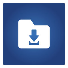 folder download, update and install icons 