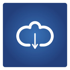 cloud download, update and install icons 