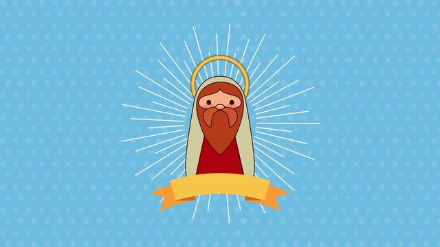 saint joseph father manger character