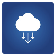 cloud download, update and install icons 