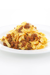 Italian Food. Tagliatelle - studio