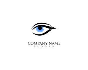 Branding Identity Corporate Eye Care vector logo design