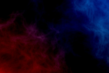 Fototapeta na wymiar Red fire versus blue ice abstract background texture