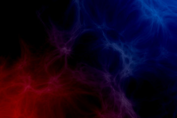 Red fire versus blue ice abstract background texture
