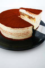 Italian Food. Cake - studio