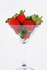 Italian Food. Strawberry - studio