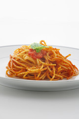 Italian Food. Spaghetti - studio