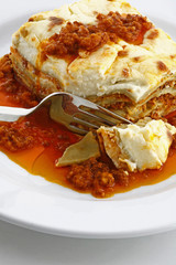 Italian Food. Lasagna - studio