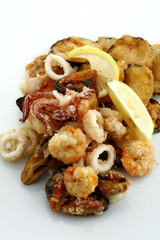 Italian Food. Seafood - studio