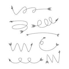 arrows and bows element set