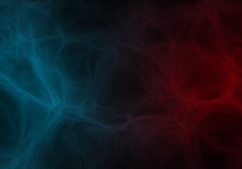 Red fire versus blue ice abstract background texture