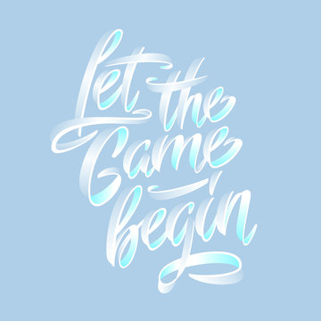 Let The Games Begin Images – Browse 298 Stock Photos, Vectors, and Video