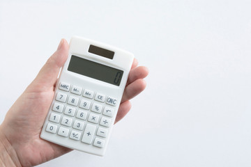 White calculator