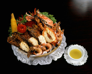 Thai Seafood. Rock Lobster - Studio