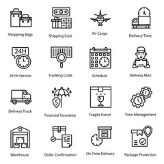 Logistic Line Vectors 