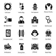 Rescue Solid Vectors 