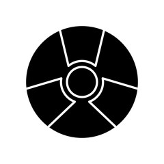 Radiation icon for your project