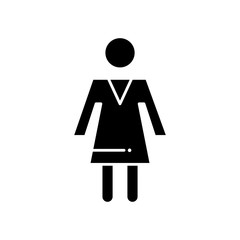 woman icon for your project