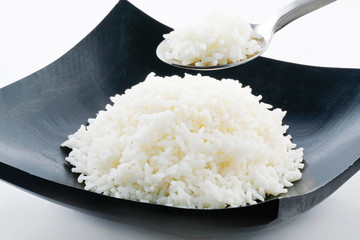 Thai Food. Steamed Rice - Studio