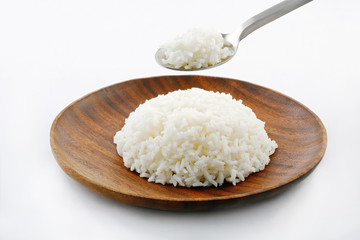 Thai Food. Steamed Rice - Studio