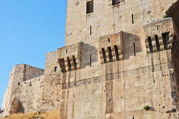 Aleppo Castle in Syria