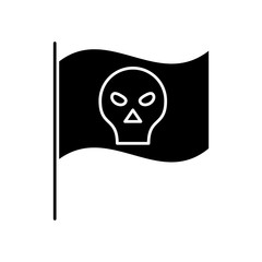 Pirate Flag icon for your project