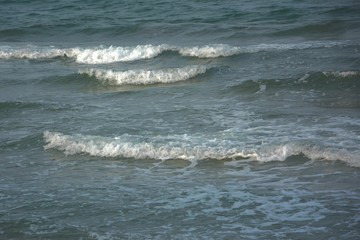 Fototapeta premium waves on the beach