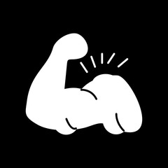 Obraz premium Body builder icon for your project