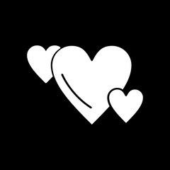 Hearts icon for your project