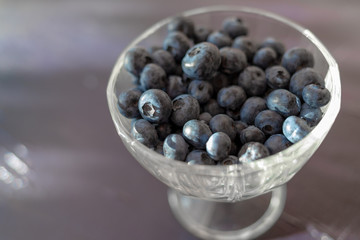 Blueberries in a bowl