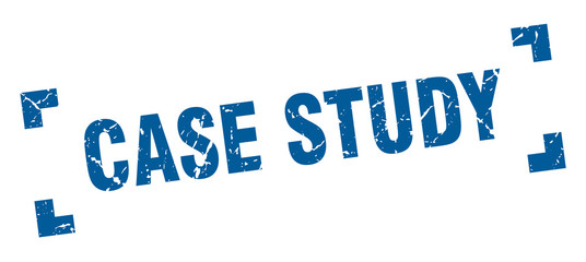 case study stamp. case study square grunge sign. case study
