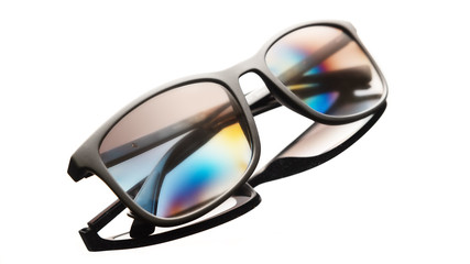 Sunglasses isolated on the white background.