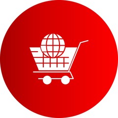 World shopping icon for your project