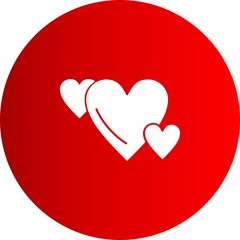 Hearts icon for your project
