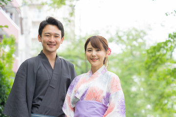 浴衣　祭り