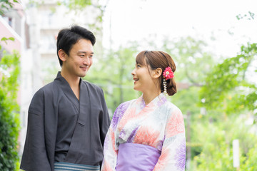 浴衣　祭り