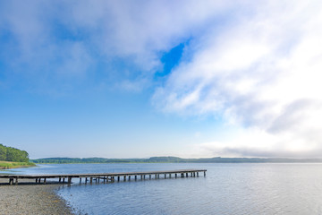 Fototapeta na wymiar 北海道北部のクッチャロ湖