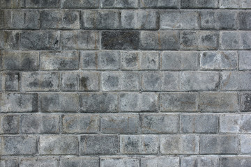 black gray brick wall, brickwork background for design