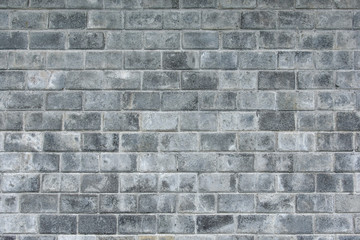 black gray brick wall, brickwork background for design
