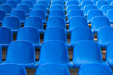 empty seats in the stands