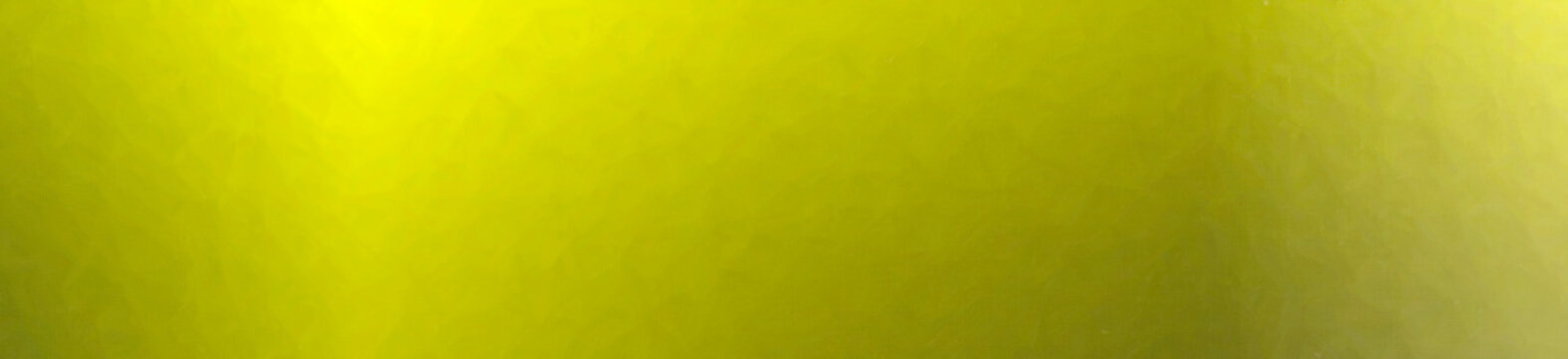 Illustration of lemon yellow and green Oil Pastel banner background.