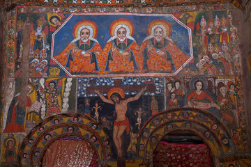 MONASTERIO DE DEBRE BIRHAN SELASSIE, Gondar, Etiopia, Africa