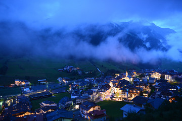 Sonnenuntergang in Ischgl - Tirol