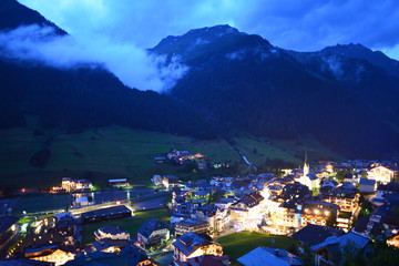 Sonnenuntergang in Ischgl - Tirol