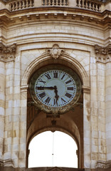 Fototapeta na wymiar Rennes - Horloge de l'Hôtel de Ville