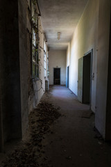 Fototapeta na wymiar Urban exploration / Abandoned Psychiatric Hospital